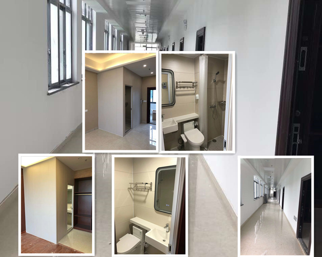 Changzhou Zhongrui 전자 공장 직원 기숙사, Kounor BS1521 풀보드 모델 사용